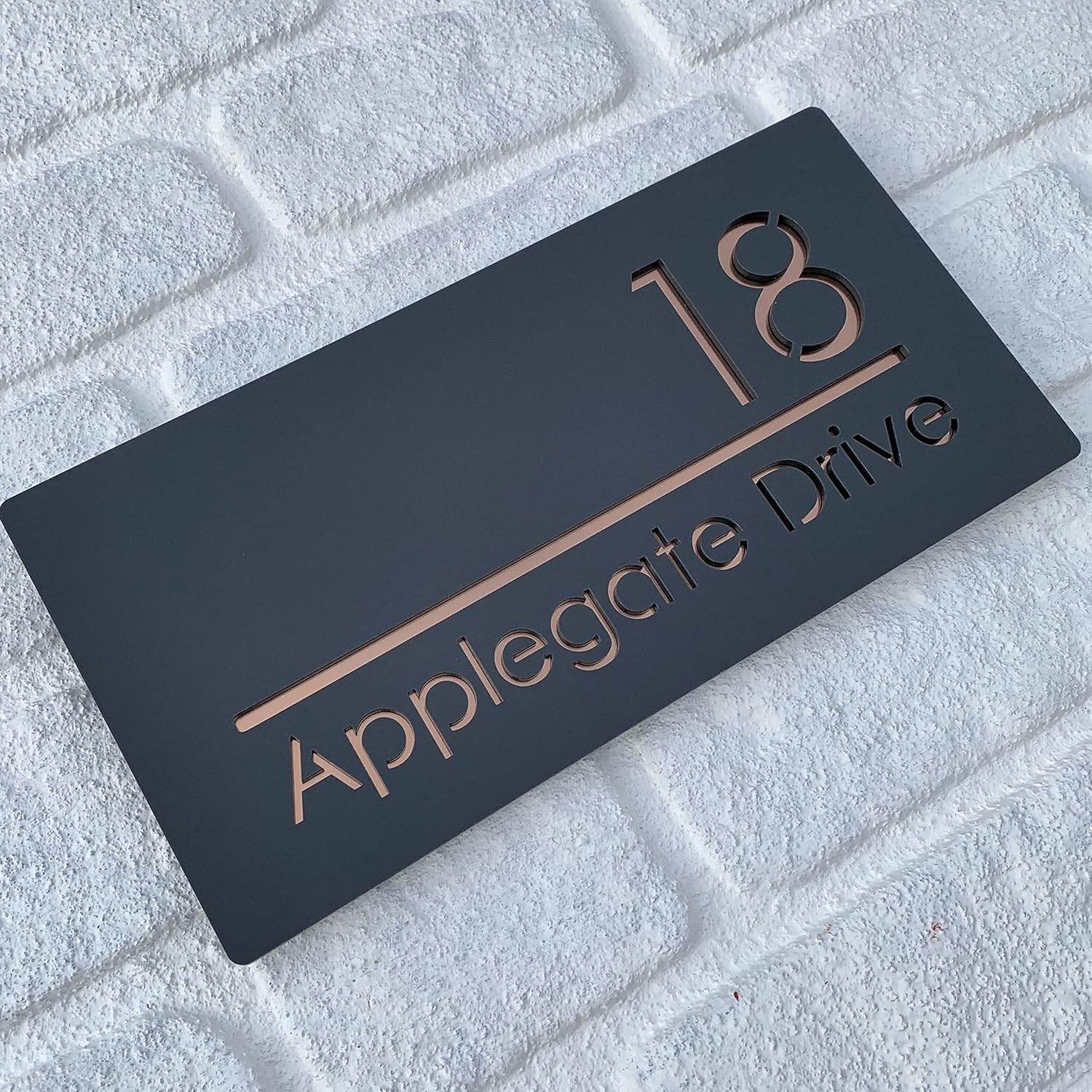 Luxury Door Name Plates for Home β Custom Acrylic & 3D Designs - Image 3