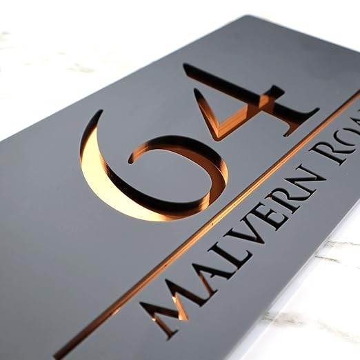 Luxury Door Name Plates for Home β Custom Acrylic & 3D Designs - Image 8