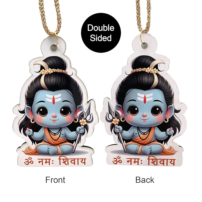 Baby Shiv Double-Sided Hanging Ornament - Image 2