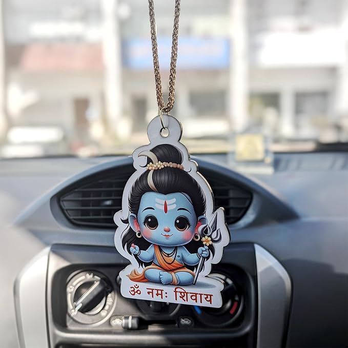 Baby Shiv Double-Sided Hanging Ornament