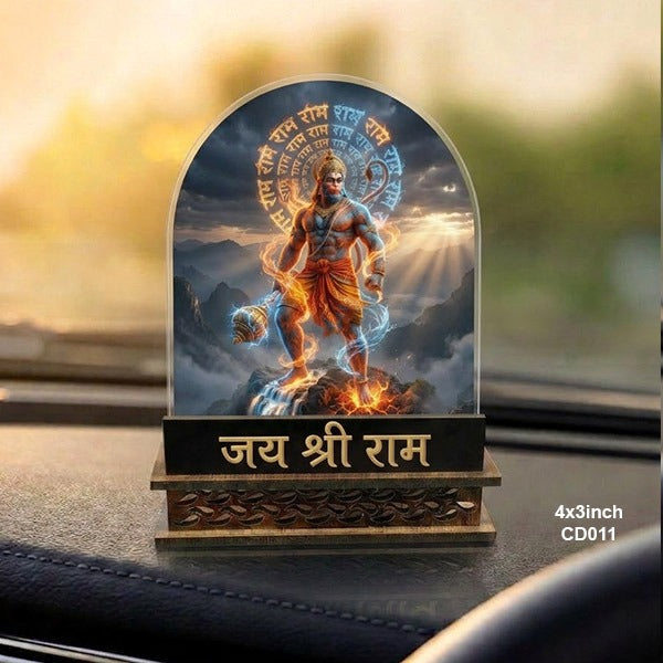 Jai Shri Ram Hanuman Warrior Decorative Stand