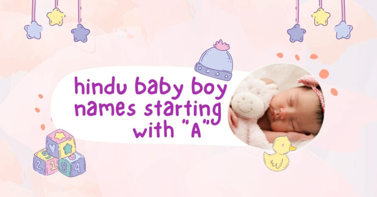 Hindu Baby Boy Names Starting with A – Meaningful & Modern Names