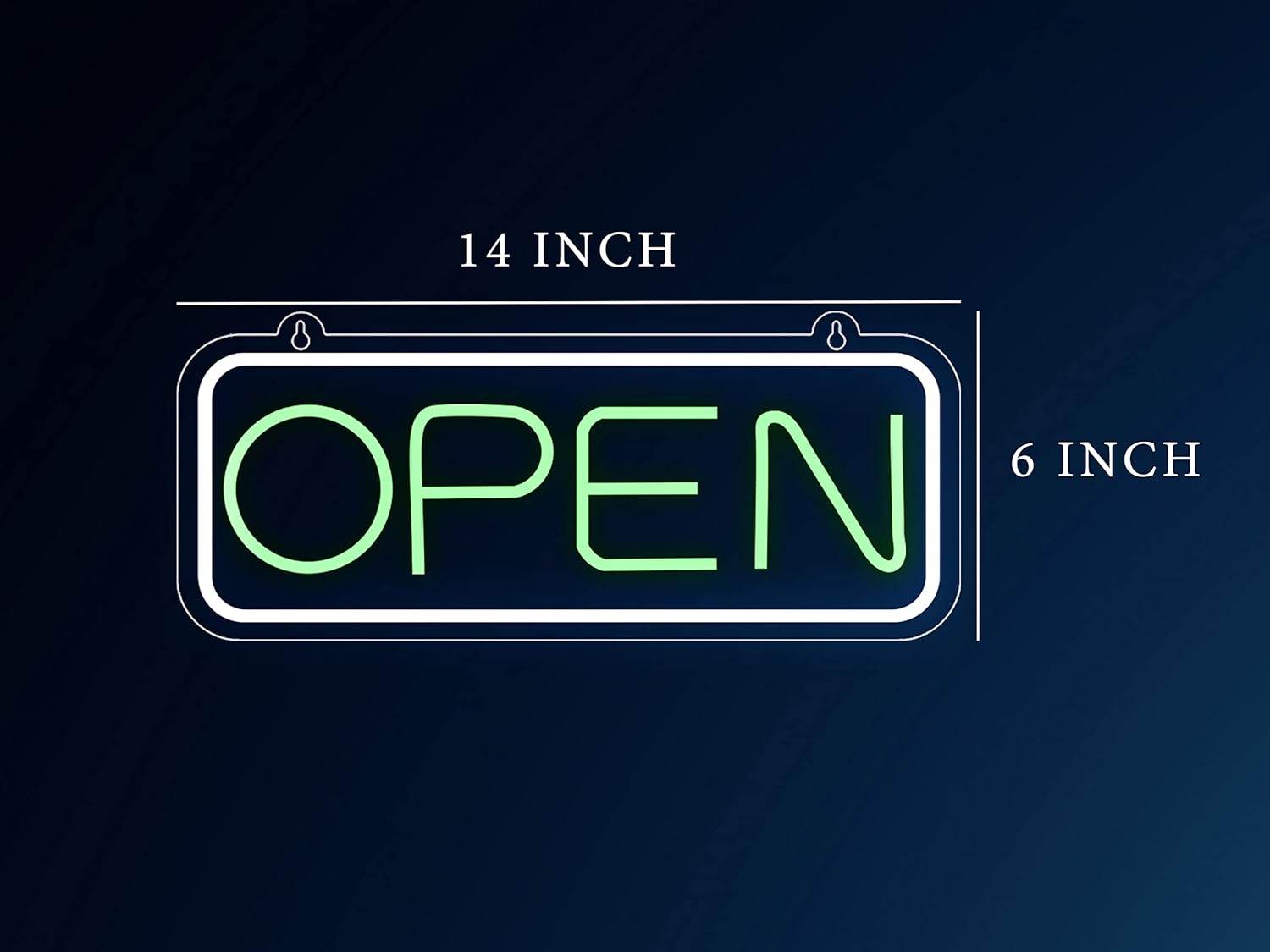 Neon "OPEN" Sign Board β 12x6 Inch LED Light for Bar, Hotel, Shop, Cafe & Restaurant - Image 5
