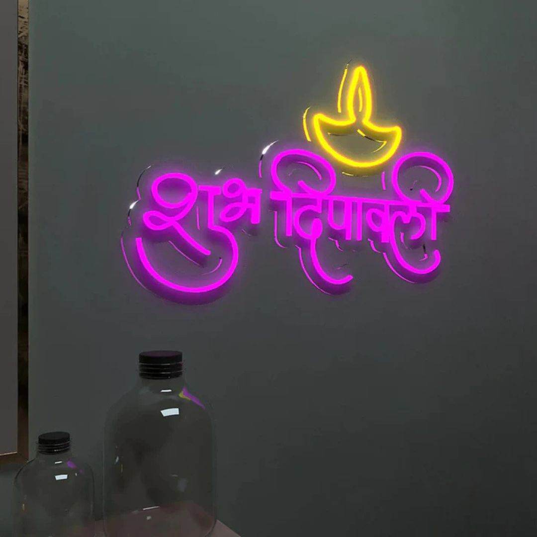 Shubh Diwali Neon Light - Image 2