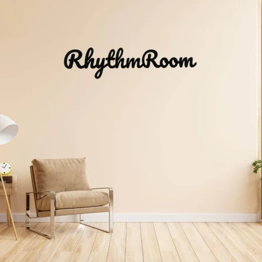 Custom Wooden Name Plate for Home – Personalized Door & Wall Name Sign